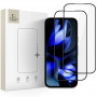 Tech-Protect Glass Fit+ szkło hartowane do Google Pixel 9a / 10a (2 szt.), czarny