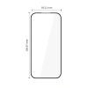 Tech-Protect Glass Fit+ szkło hartowane do Google Pixel 9a / 10a (2 szt.), czarny