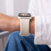 Tech-Protect pasek silikonowy do Apple Watch 8 / 9 / 10 / 11 / 12 / SE / Ultra 44/45/46/49 mm, Starlight