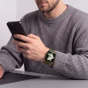 Tech-Protect pasek silikonowy do Apple Watch 8 / 9 / 10 / 11 / 12 / SE / Ultra 44/45/46/49 mm, Olive Green