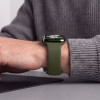 Tech-Protect pasek silikonowy do Apple Watch 8 / 9 / 10 / 11 / 12 / SE / Ultra 44/45/46/49 mm, Olive Green