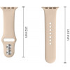 Tech-Protect pasek silikonowy do Apple Watch 8 / 9 / 10 / 11 / 12 / SE / Ultra 44/45/46/49 mm, Walnut