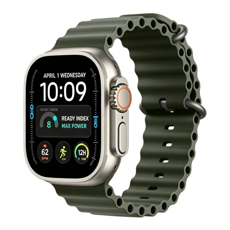 Tech-Protect Iconband Pro pasek do Apple Watch 8 / 9 / 10 / 11 / 12 / SE / Ultra 44/45/46/49 mm, Military Green