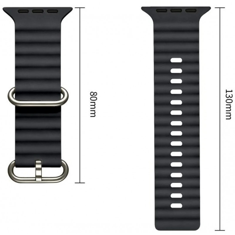 Tech-Protect Iconband Pro Apple Watch 8 / 9 / 10 / 11 / 12 / SE / Ultra 44/45/46/49 mm pasek, Charcoal Grey