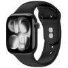 Tech-Protect pasek silikonowy do Apple Watch 8 / 9 / 10 / 11 / 12 / SE / Ultra 44/45/46/49 mm, czarny