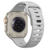 Tech-Protect Silicone Line Apple Watch 8 / 9 / 10 / 11 / 12 / SE / Ultra 44/45/46/49 mm pasek, Lunar Grey