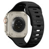 Tech-Protect Silicone Line pasek do Apple Watch 8 / 9 / 10 / 11 / 12 / SE / Ultra 44/45/46/49 mm, czarny