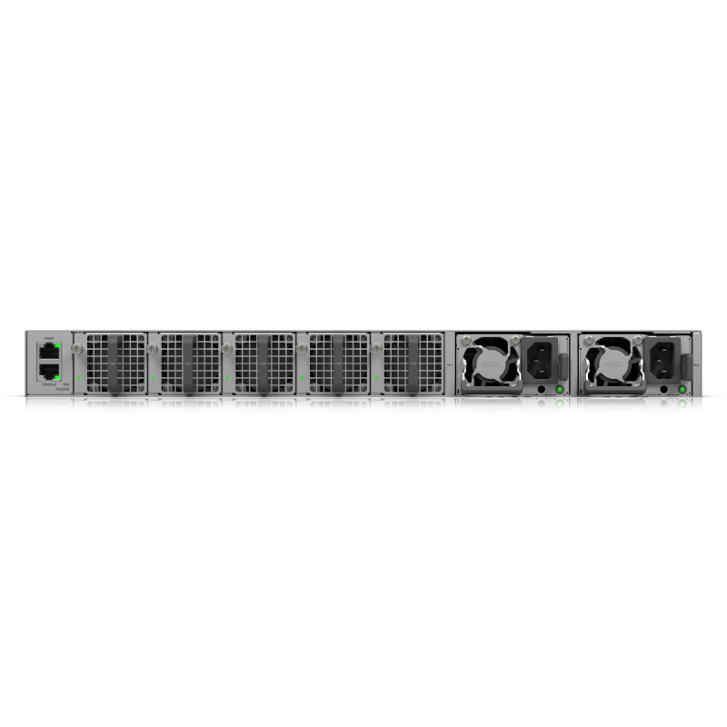 Ubiquiti UniFi Switch 32x QSFP28 100 Gbit, zarządzalny, do montażu w szafie rack 19", ekran dotykowy 1.3"