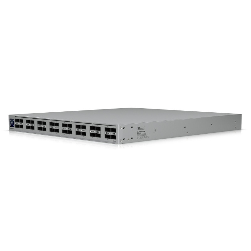Ubiquiti UniFi Switch 32x QSFP28 100 Gbit, zarządzalny, do montażu w szafie rack 19", ekran dotykowy 1.3"