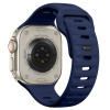 Tech-Protect Silicone Line Apple Watch 8 / 9 / 10 / 11 / 12 / SE / Ultra 44/45/46/49 mm pasek, Atlantic Blue