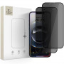 Tech-Protect Anti Spy Glass Pro+ szkło hartowane prywatyzujące do Apple iPhone 17e / 16e / 14 / 13 Pro / 13 (2 szt.), czarny