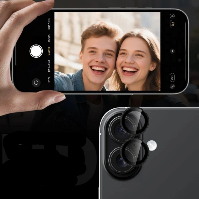 Tech-Protect Camring Fit+ osłona aparatu na Samsung Galaxy S26 / S26+ Plus, przezroczysta