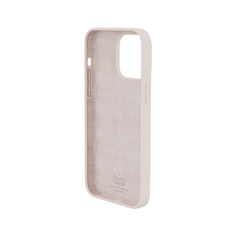 Puro ICON Antimicrobial Cover do Apple iPhone 14 Pro Max, Pink Sand