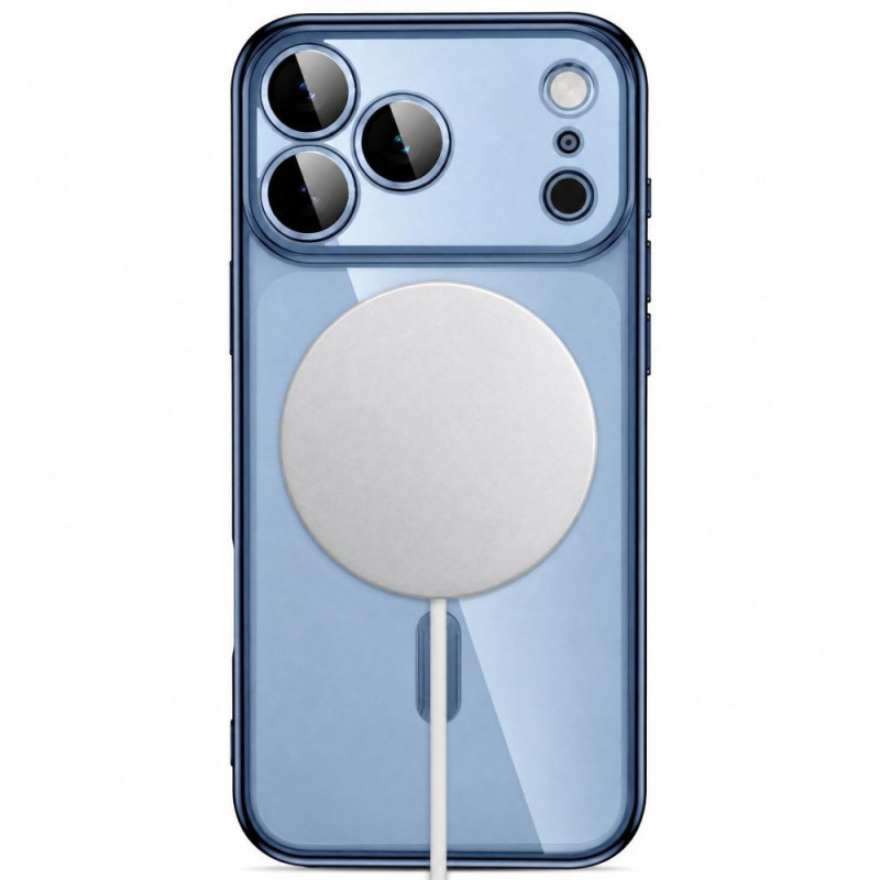 Tech-Protect Magflex MagSafe etui Apple iPhone 17 Pro / 18 Pro, Shiny Light Blue