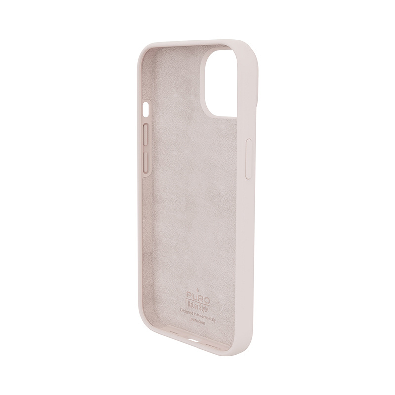 Puro ICON Antimicrobial Cover do Apple iPhone 14 Plus / 15 Plus, Pink Sand