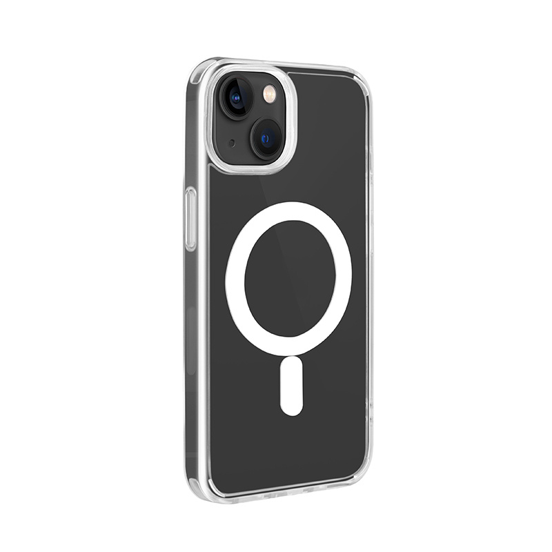 Etui Puro Litemag MagSafe do Apple iPhone 14 Plus / 15 Plus, przezroczyste