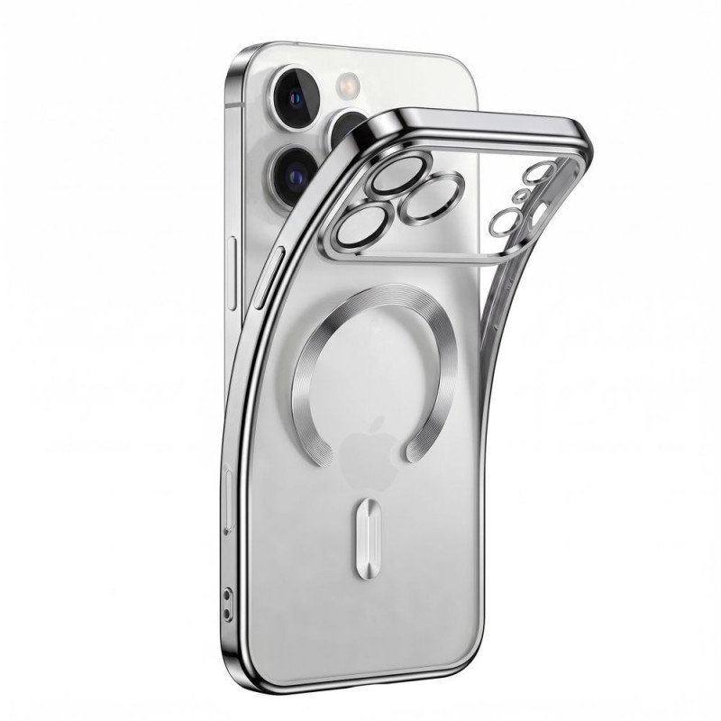 Etui Tech-Protect Magflex MagSafe Apple iPhone 17 Pro Max / 18 Pro Max, Shiny Silver