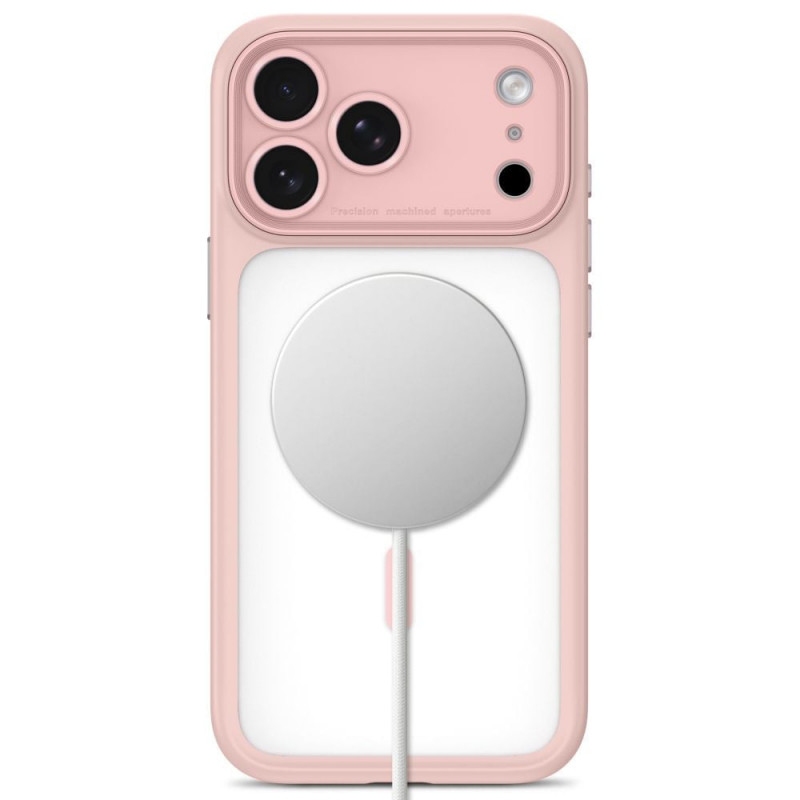 Tech-Protect MagPeak MagSafe CC etui Apple iPhone 17 Pro / 18 Pro Case THP6114, Matte Pink