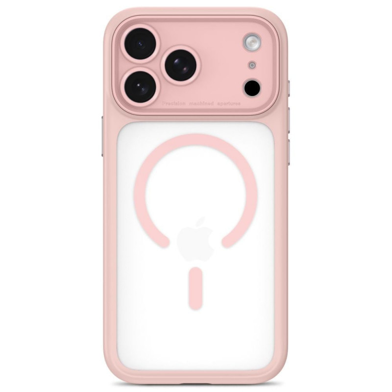 Tech-Protect MagPeak MagSafe CC etui na Apple iPhone 17 Pro Max / 18 Pro Max THP6115, matowy róż