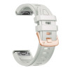 Pasek do zegarka Tech-Protect Silicone do Garmin Fenix 5s / 5s Plus / 6s / 6s Pro / 7s / 8 / 9 / 9 Pro 43 mm, Fog Grey
