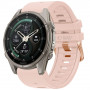 Tech-Protect Silikonowy pasek do zegarka dla Garmin Fenix 5s / 5s Plus / 6s / 6s Pro / 7s / 8 / 9 / 9 Pro 43 mm, Powder Pink