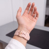 Tech-Protect Silikonowy pasek do zegarka dla Garmin Fenix 5s / 5s Plus / 6s / 6s Pro / 7s / 8 / 9 / 9 Pro 43 mm, Powder Pink