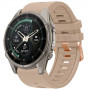 Pasek do zegarka Tech-Protect Silicone do Garmin Fenix 5s / 5s Plus / 6s / 6s Pro / 7s / 8 / 9 / 9 Pro 43 mm, Walnut