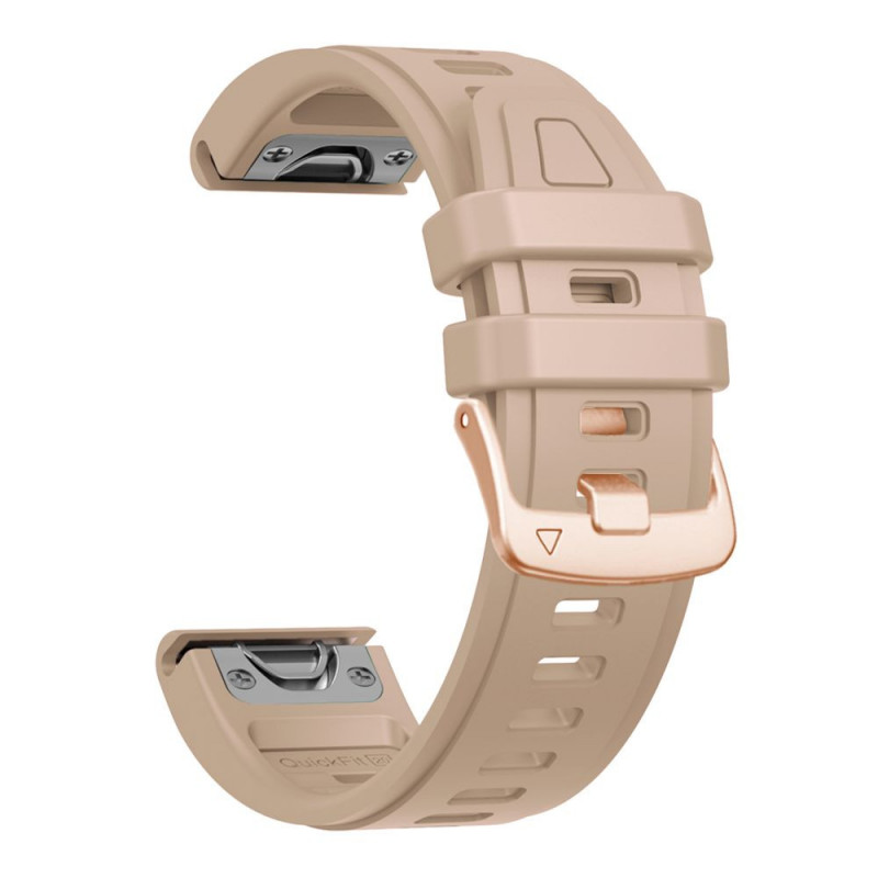 Pasek do zegarka Tech-Protect Silicone do Garmin Fenix 5s / 5s Plus / 6s / 6s Pro / 7s / 8 / 9 / 9 Pro 43 mm, Walnut