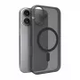 Etui silikonowe Puro Daylight MagSafe Compatible do iPhone 17, Translucent Black