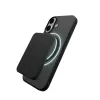 Etui silikonowe Puro Daylight MagSafe Compatible do iPhone 17, Translucent Black