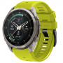 Tech-Protect Pasek do zegarka z silikonu do Garmin Fenix 5 / 6 / 6 Pro / 7 / 8 / 8 Pro / E / 9 / 9 Pro 47 mm, Volt Lime