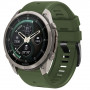 Tech-Protect pasek do zegarka z silikonu do Garmin Fenix 5 / 6 / 6 Pro / 7 / 8 / 8 Pro / E / 9 / 9 Pro 47 mm, Military Green