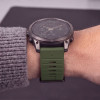 Tech-Protect pasek do zegarka z silikonu do Garmin Fenix 5 / 6 / 6 Pro / 7 / 8 / 8 Pro / E / 9 / 9 Pro 47 mm, Military Green