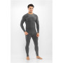 Viking Altis Man Set zestaw bielizny termoaktywnej męskiej z merino, czarny, M
