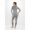 Viking Altis Lady Set damski zestaw bielizny termoaktywnej z merino, szary, S