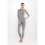 Viking Altis Lady Set damski zestaw bielizny termoaktywnej z merino, szary, M
