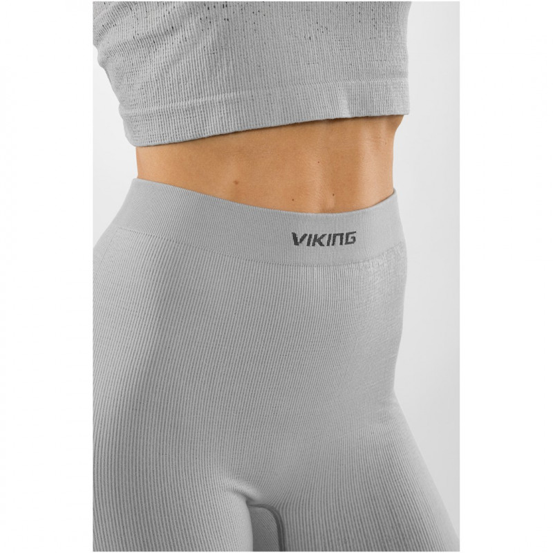 Viking Altis Lady Set damski zestaw bielizny termoaktywnej z merino, szary, M