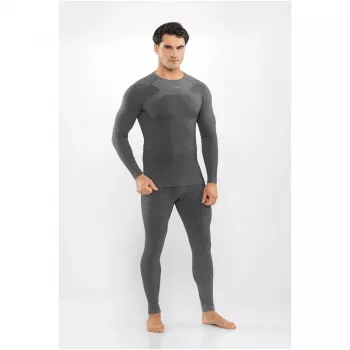 Viking Altis Man Set zestaw bielizny termoaktywnej męskiej z merino, czarny, XL