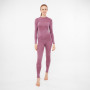 Viking Altis Lady Set damski zestaw bielizny termoaktywnej z merino, różowy, M