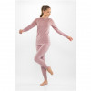 Viking Altis Lady Set damski zestaw bielizny termoaktywnej merino, różowy, L