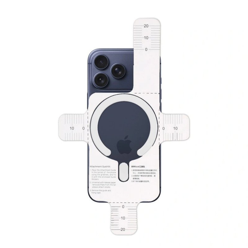 Pierścień magnetyczny MagSafe Tech-Protect MMP-200, biały