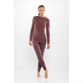 Viking Meriboo Lady Set Merino zestaw bielizny termoaktywnej damskiej, różowy, S
