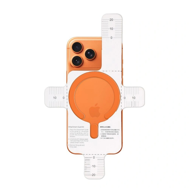 Tech-Protect MMP-200 magnetyczny pierścień MagSafe, Cosmic Orange