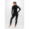 Viking Meriboo Lady Set Merino zestaw bielizny termoaktywnej damskiej, czarny, L