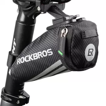 Torba rowerowa pod siodełko Rockbros C28, czarna