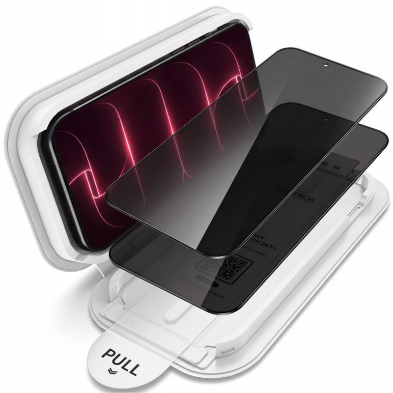 Tech-Protect OneTouch Set Spy+ Zestaw Szkła Hartowanego Prywatność dla Apple iPhone 18 Pro Max (2 szt.)