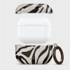 Tech-Protect Lamano etui na Apple AirPods Pro 3 z karabińczykiem, Nature Muse (czarny i beżowy)