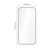 Tech-Protect Quick Set+ szkło hartowane do Apple iPhone 17 Pro / 18 Pro, czarny (2 szt.)