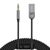 Tech-Protect Ultraboost AU04 adapter audio Bluetooth 6.0 z AUX 3,5 mm, szary