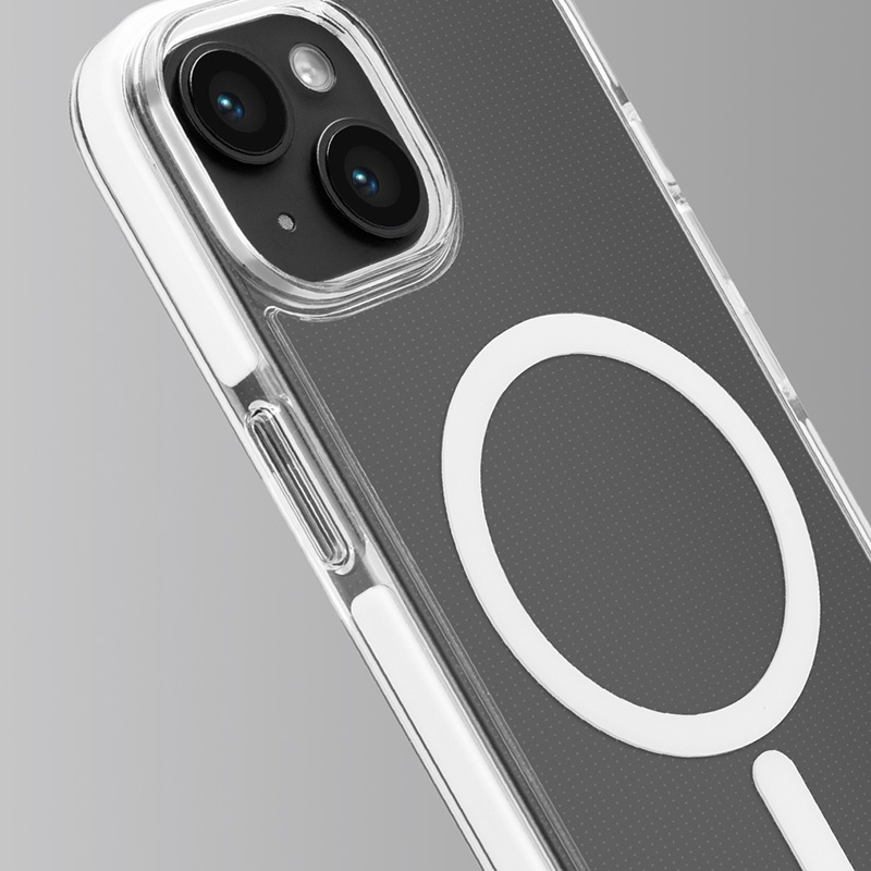 Puro LITEMAG PRO etui MagSafe do Apple iPhone 15, przezroczyste
